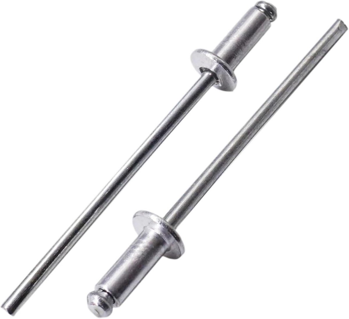 Aluminium Blindklinknagels 3,0 x 10 mm met Stalen Doorn, 500 Stuks