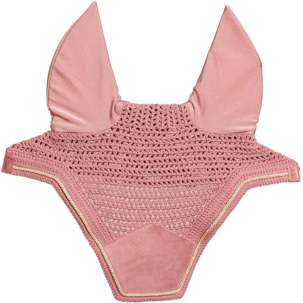 Kentucky Horsewear - Oornetje Wellington soundless velvet oude roos