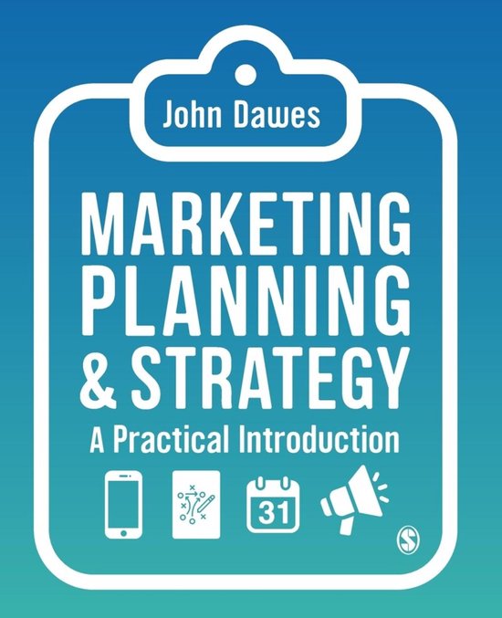 Marketing Planning & Strategy - cover