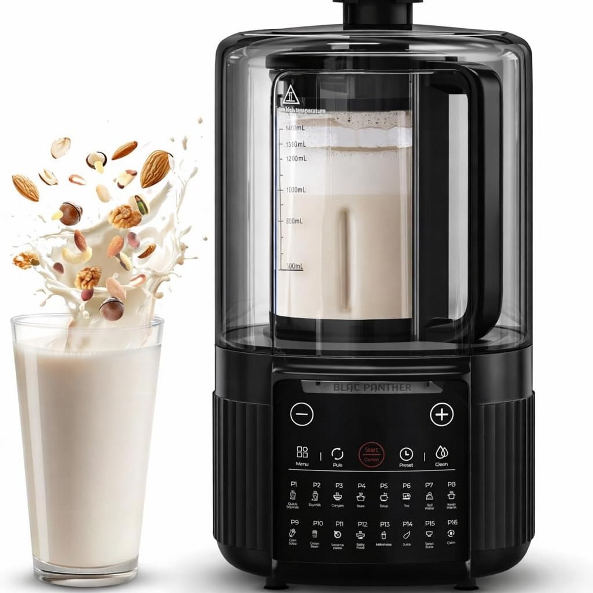 Krachtige 16-in-1 Notenmelkmachine: Soja, Haver & Plantaardige Melk