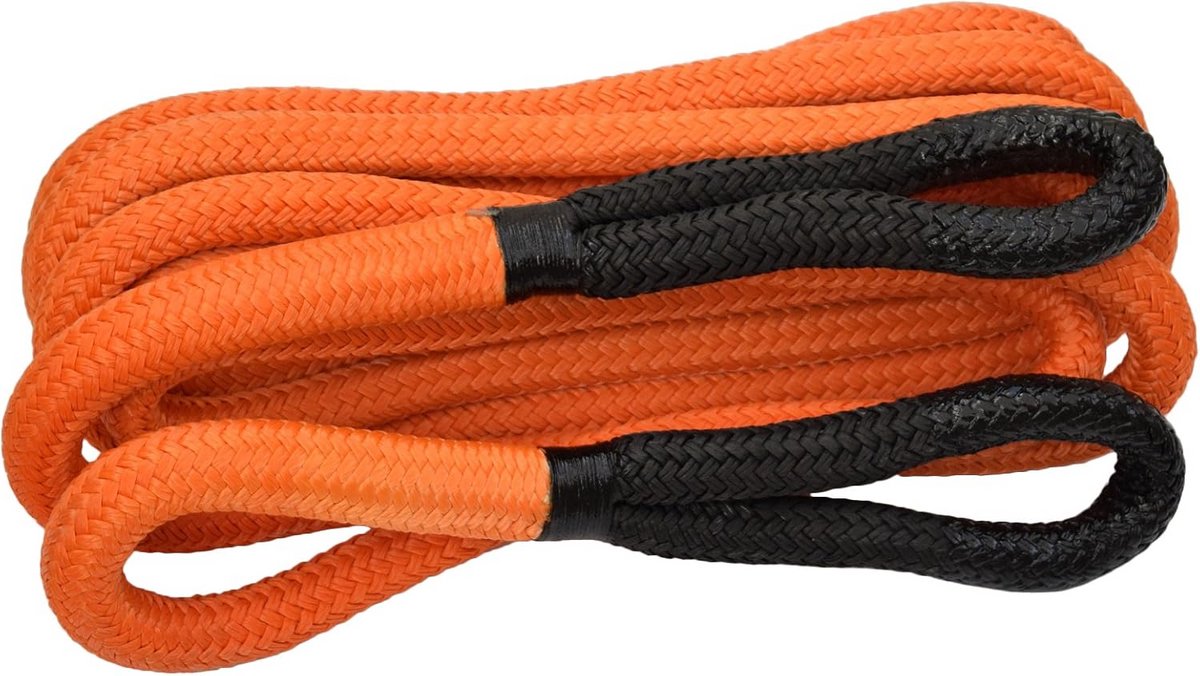 Energetisch Recuperatietouw voor Vrachtwagen en SUV 1 Inch x 30 Voet (Oranje)