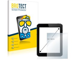 BROTECT - Screenprotector voor Tablets met 10.1 inch Schermen (223 mm x 126 mm, 16:9) Folie Beschermfolie matte 2 Stuks