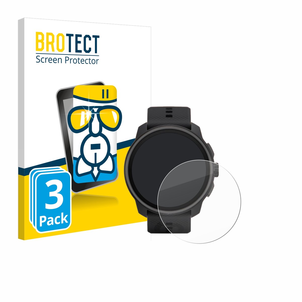 Screenprotector 3 Stuks voor Suunto Race S Beschermglas transparant