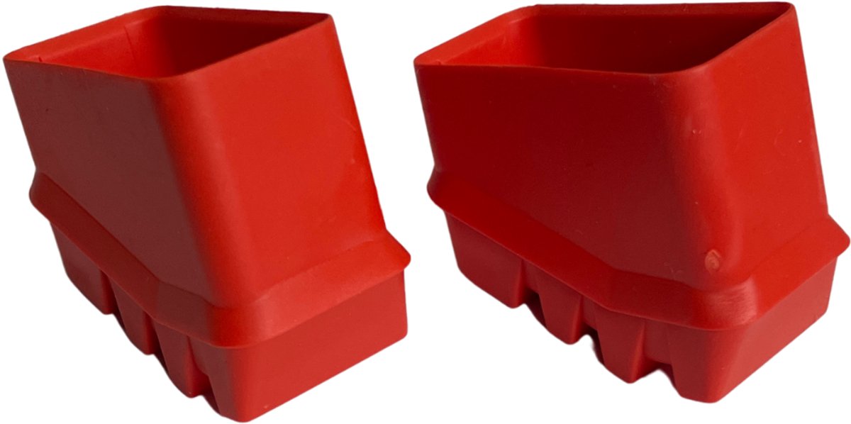 Altrex trapvoet voor keukentrap - voorzijde - 2 stuks - 50x20mm - trapdop - Lima 4/5/6 treeds & Steddy 5/6/7 treeds