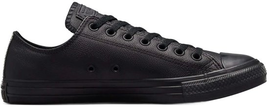 Converse - Chuck Taylor All Star Leather High - Sneaker Dressed Low - Homme - Taille 44 - Zwart; Noir - Noir Monochrome