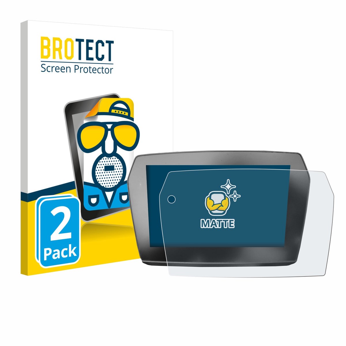 BROTECT - Screenprotector voor Voge 525DSX 2025 - Folie Beschermfolie matte 2 Stuks