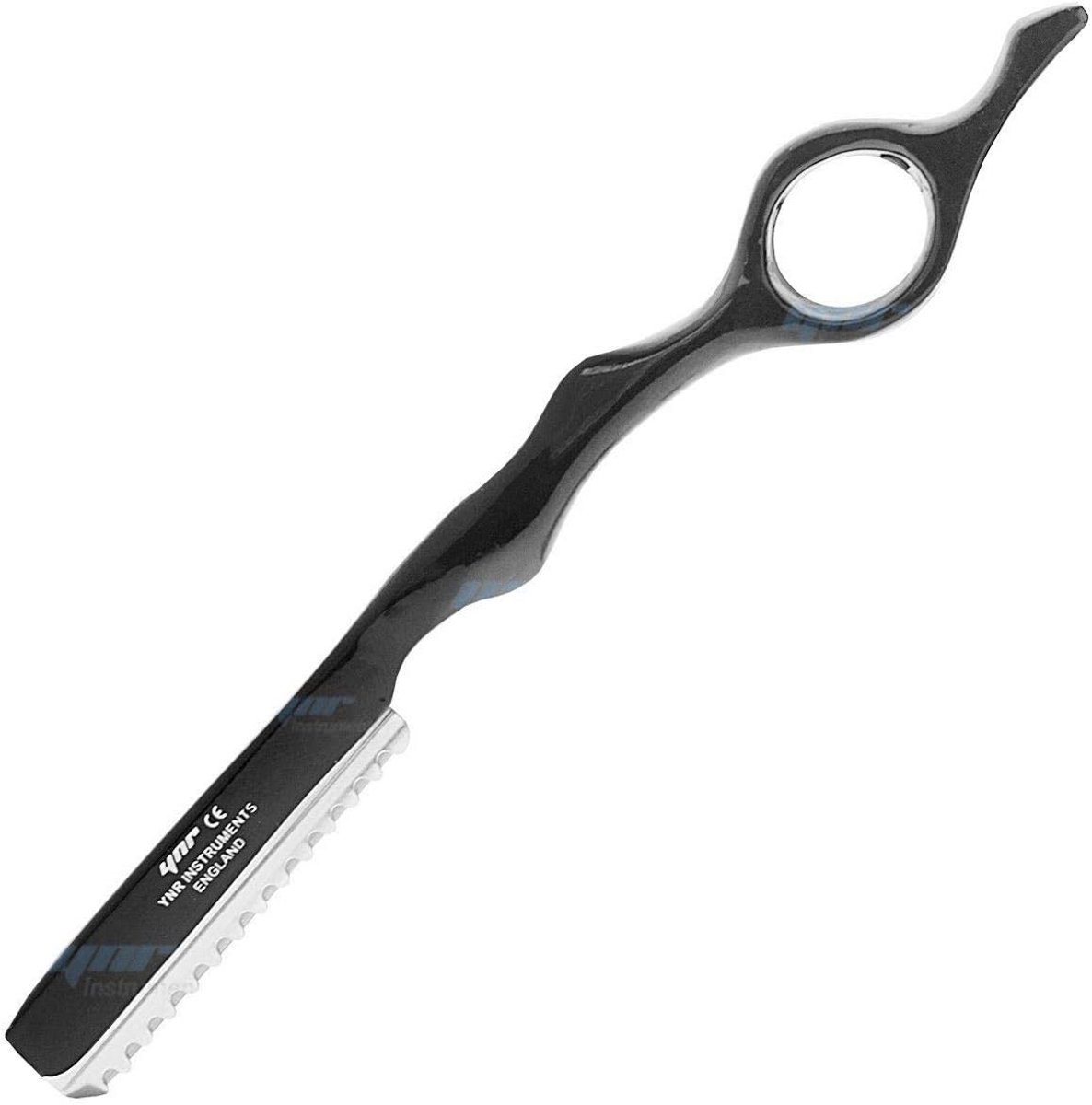 Professionele Haarkam met Scheermes voor Dunner Maken en Knippen - Inox