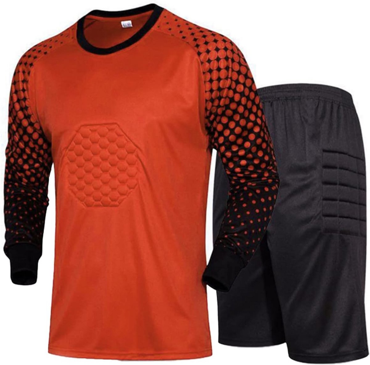 Voetbal Keepersset Kinderen Jongens - Compleet Shirt en Korte Broek - Gevoerd