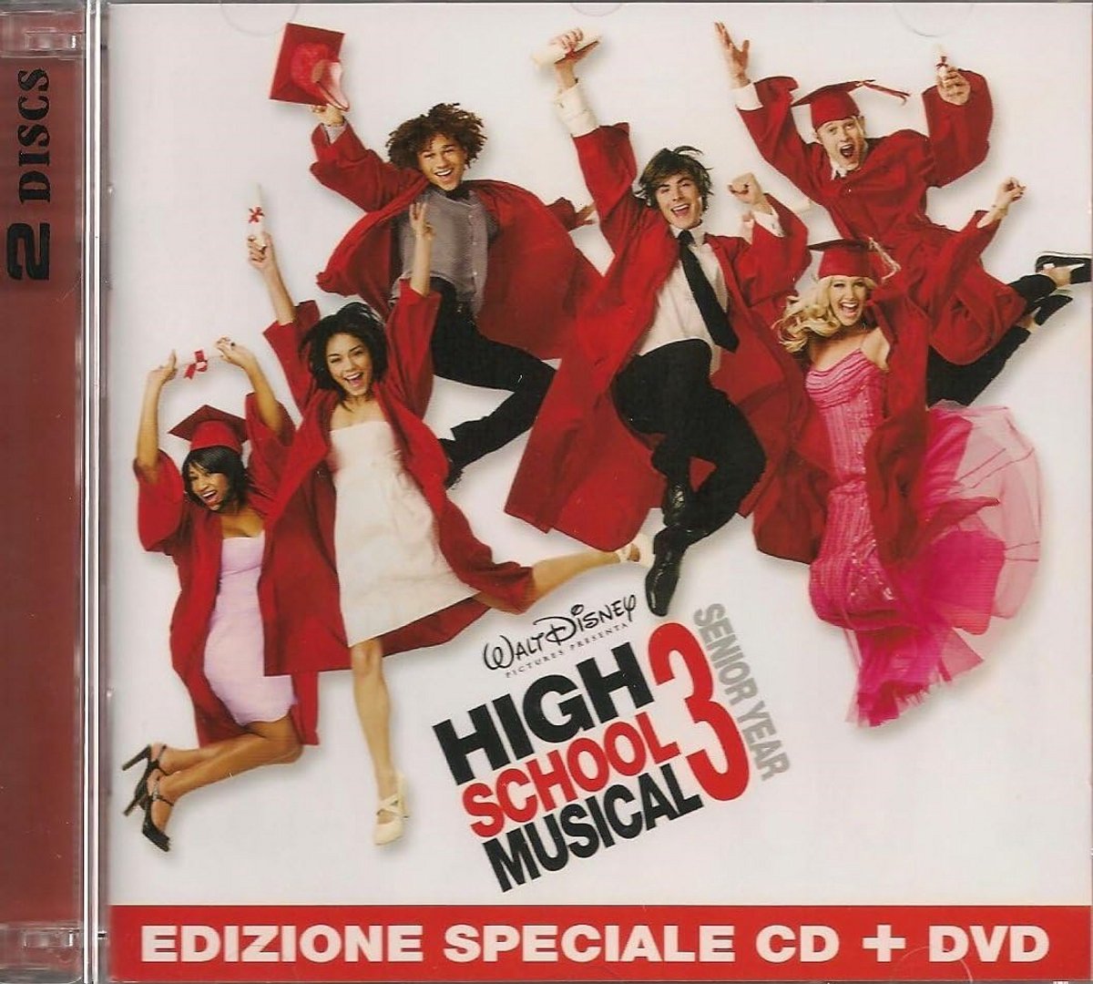 Filmmuziek CD en DVD set: Middelbare School Musical 3