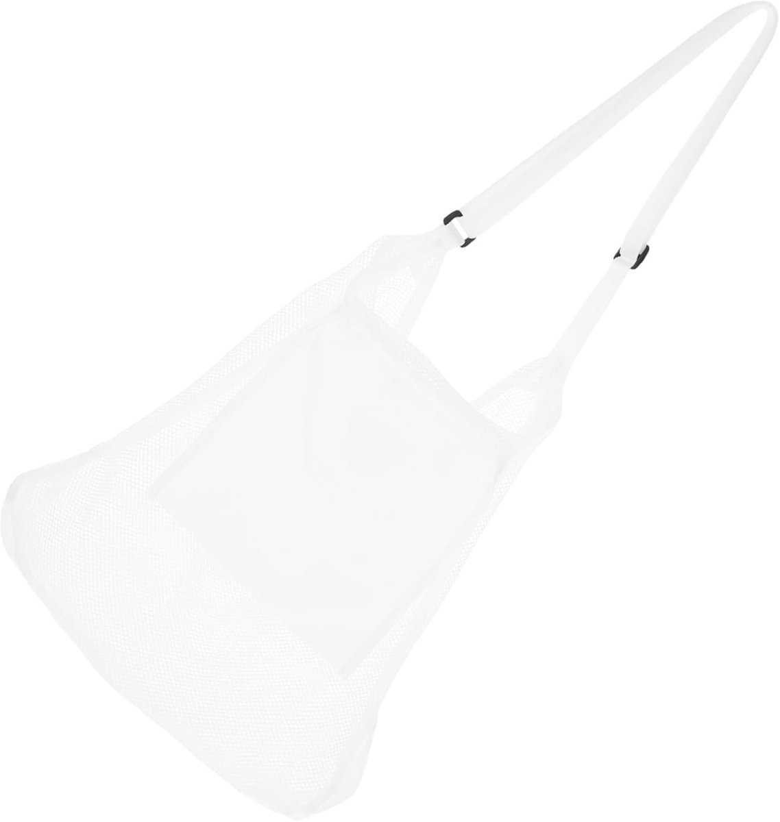 Oogsttas Gaas - Fruitplukzak - Buiten Verzamelen - Extra Opbergvakken - 43 x 40.5 cm - Wit