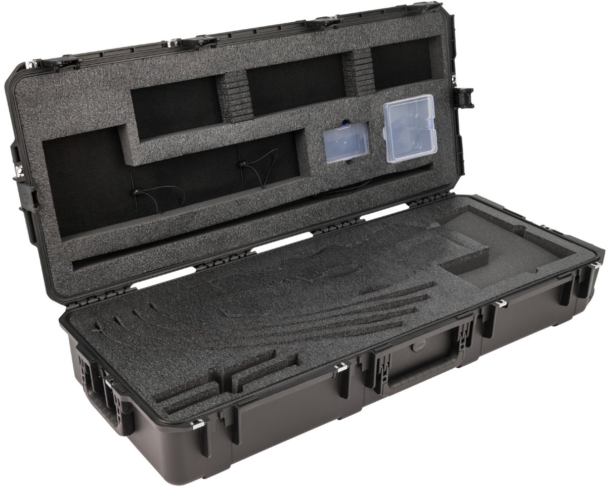 SKB - iSeries 4217-7 - Waterdichte Koffer - Zwart - Dubbele Recurve Boog Inlay