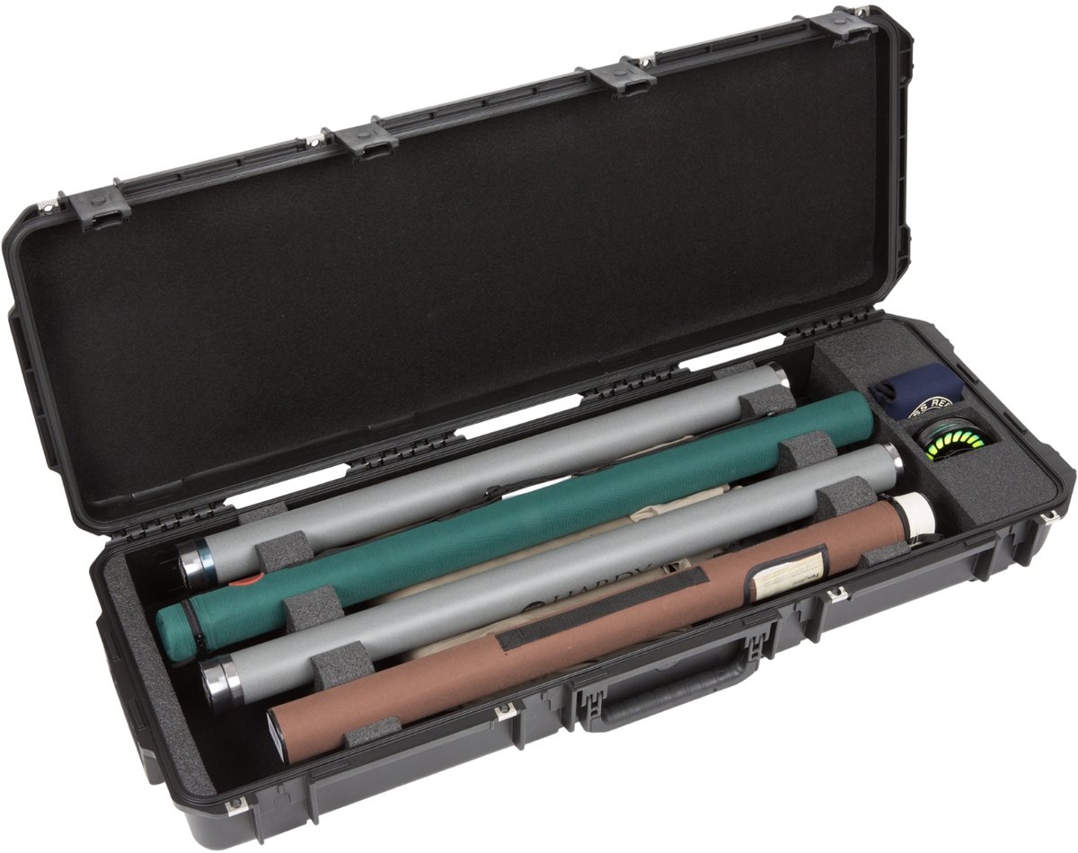 SKB - iSeries 4214-5 - Waterdichte Koffer - Zwart - Vliegvissen Inlay