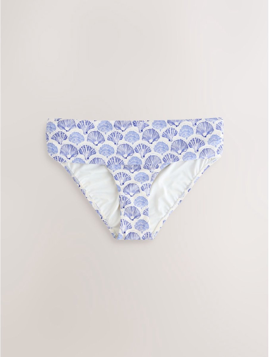 Next - Dames - Bikini broekje met print - Crème