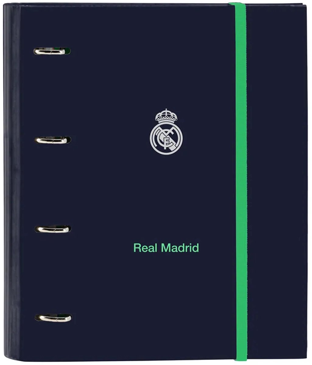 Safta Real Madrid 2nd Kit 25/26 A4 100 Sheets 4 512557666 Ringband Transparant Kinderen