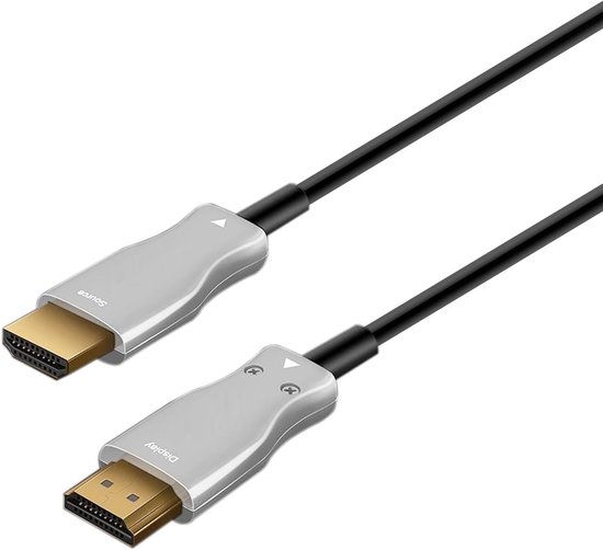 HDMI Kabel - Lang Afstand - Hoge Snelheid Video - Fijne Glasvezel - 50 ...