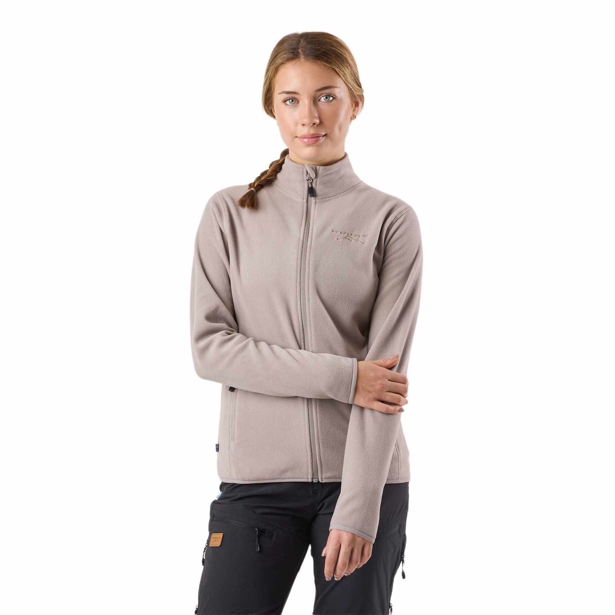 Swedemount Stryn Fleece – Fleecejack voor dames Beige