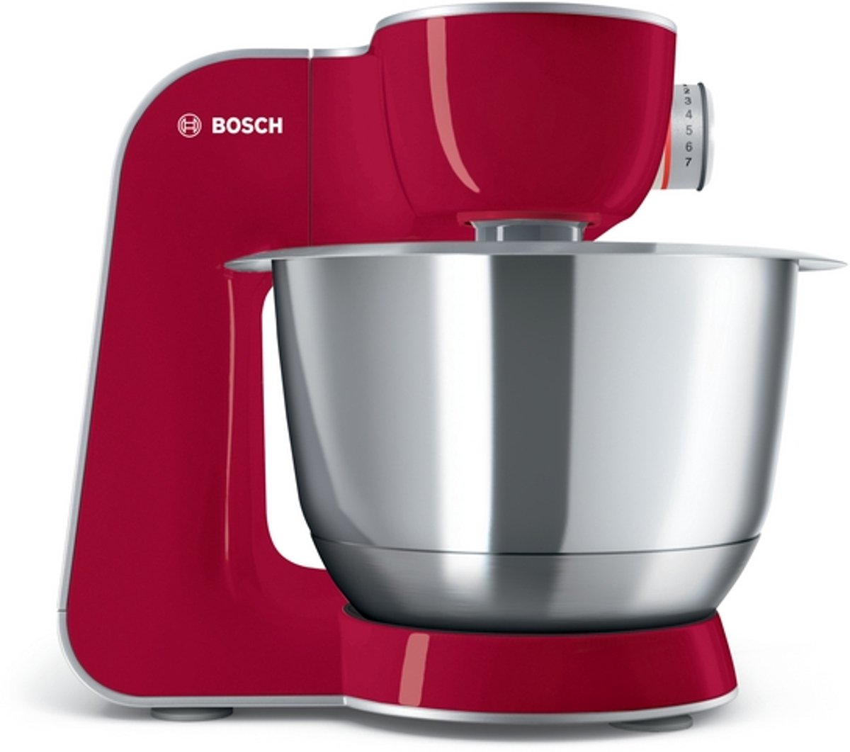 Serie 4 Keukenmachine MUM 5 1000 W Rood, Zilver MUM58710