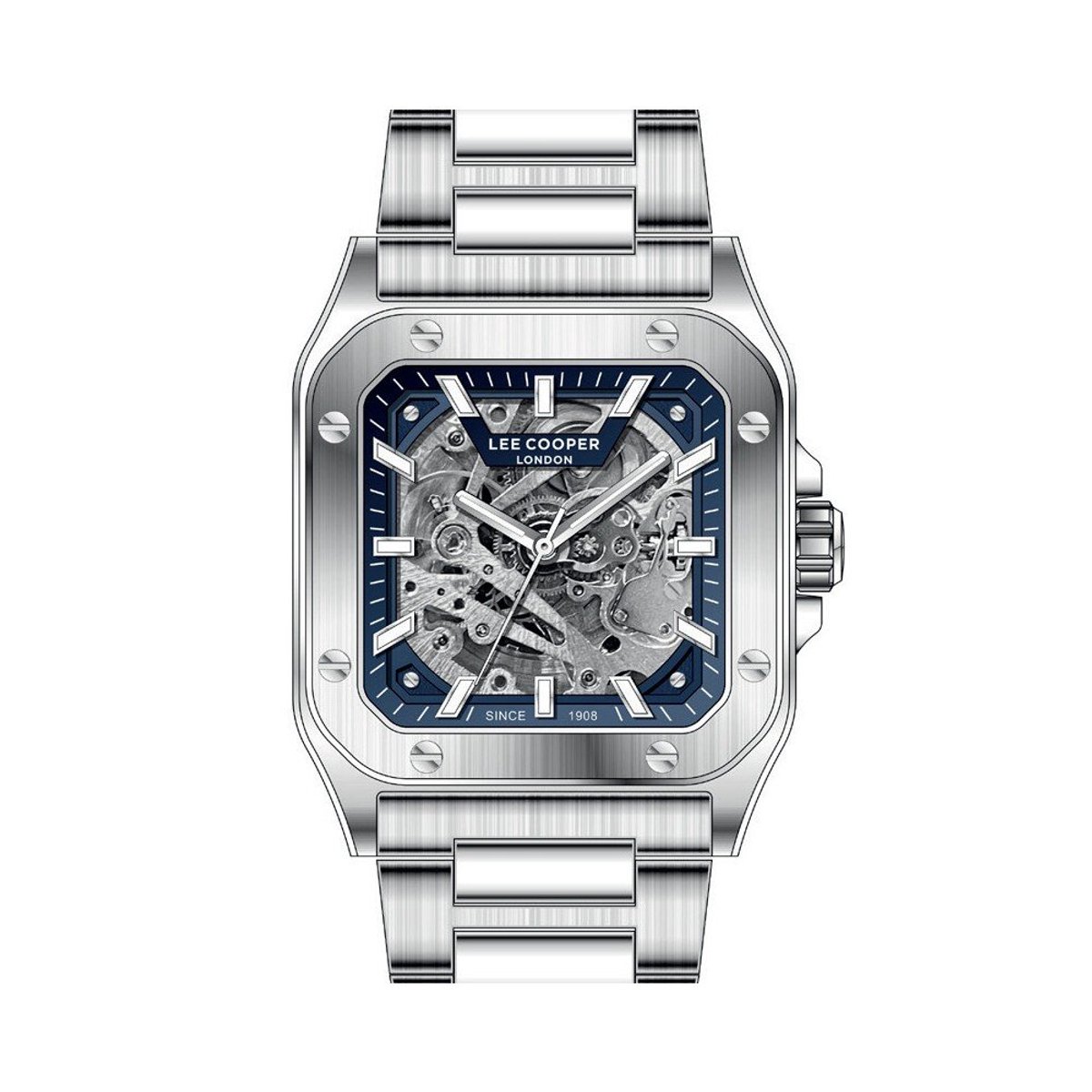 Lee Cooper - LC08198.390 - Polshorloge - Heren - Automatisch - Edward