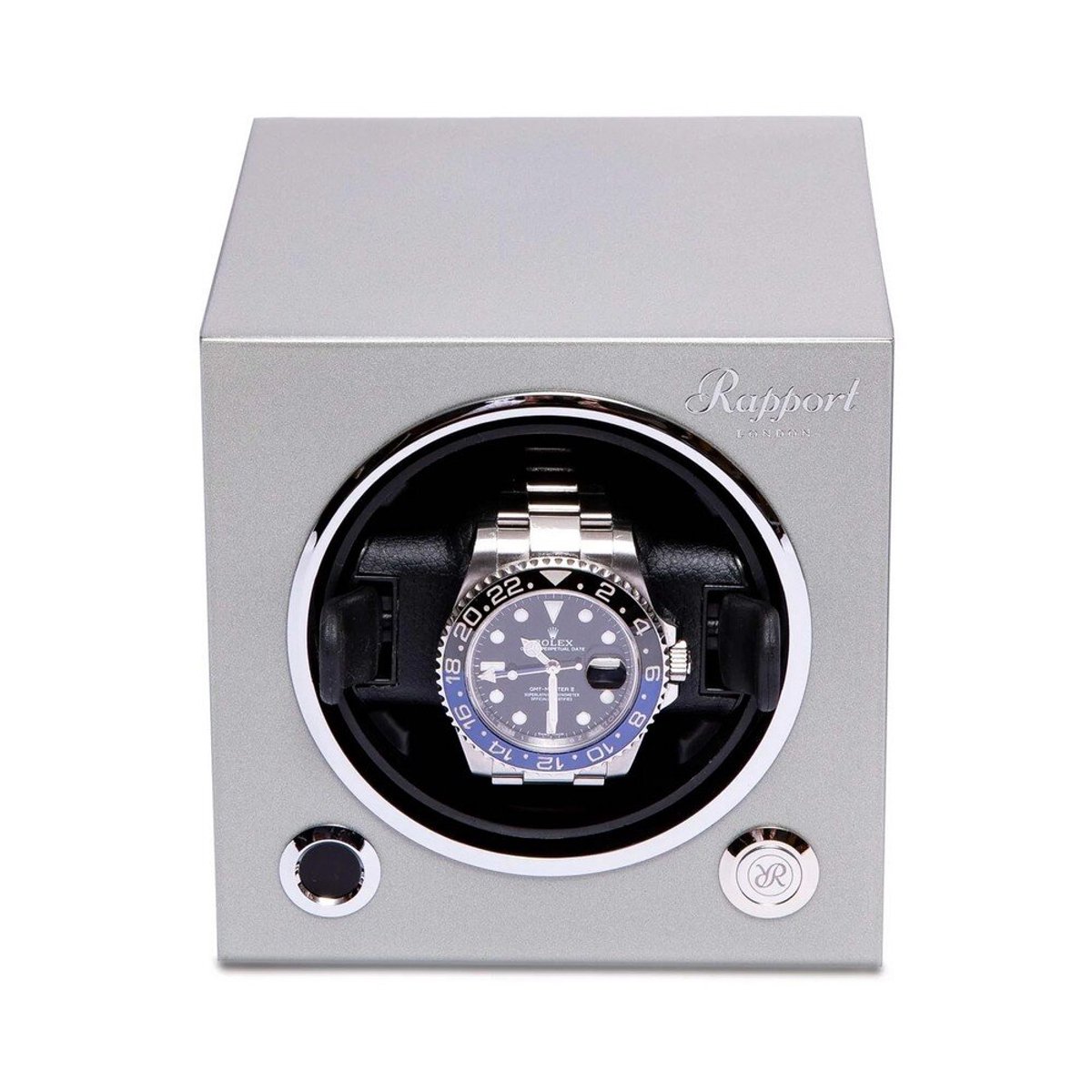 Rapport London - EVO45 - Horlogeopwinder voor 1 horloge - Evolution - Zilver