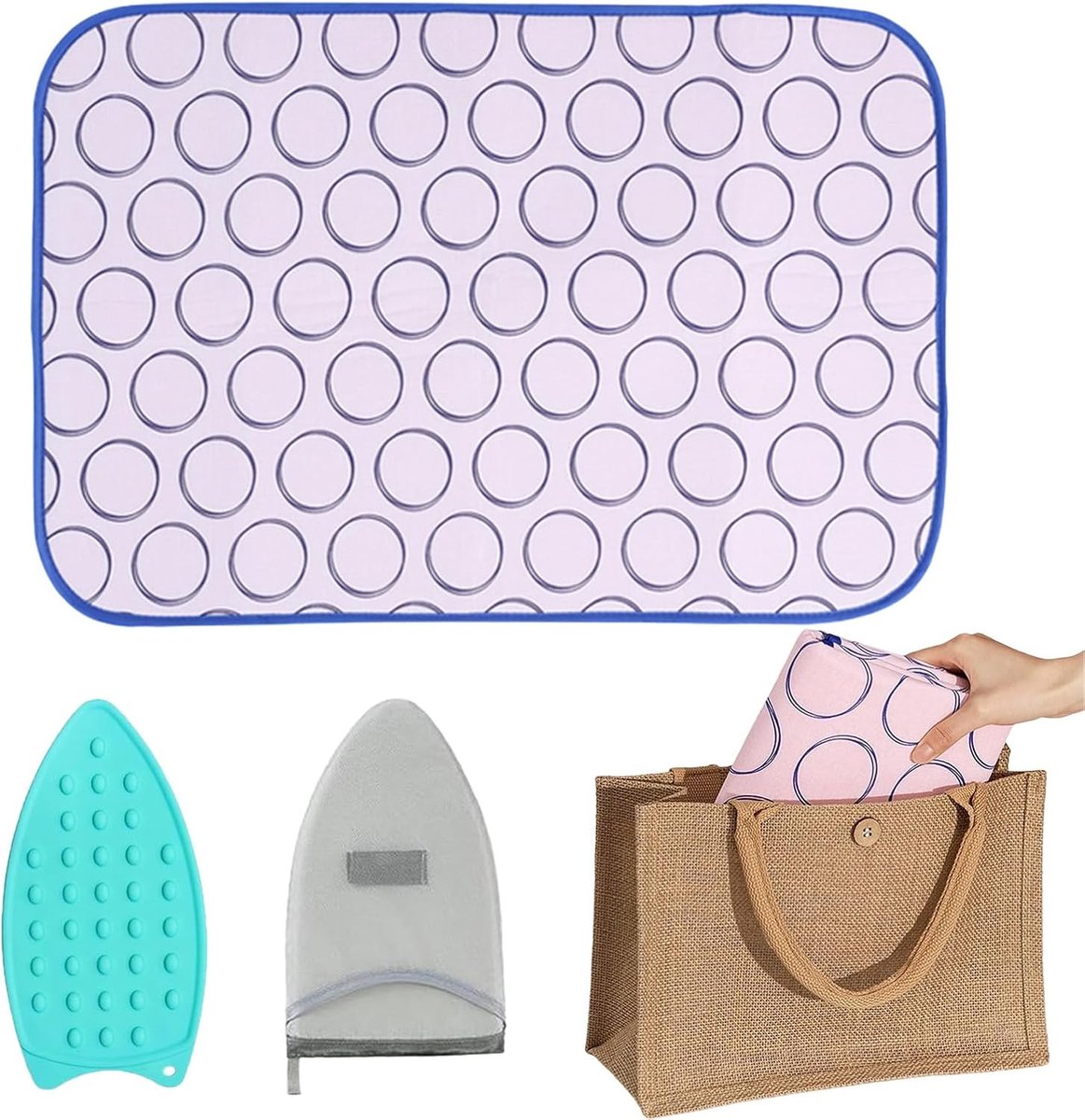 Strijkmat - Strijkdeken - Naaien en Kleding - Zeslaags Composiet Materiaal - 60 x 80 cm