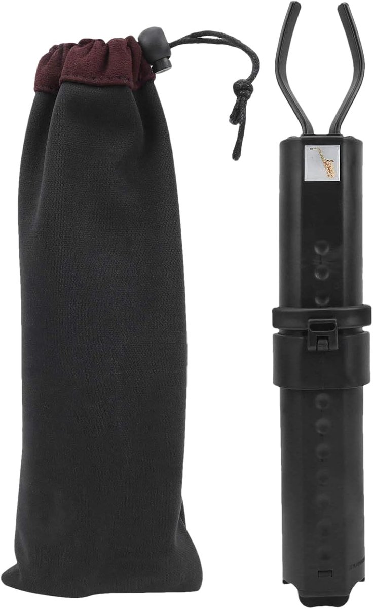 Altsaxofoon Standaard - Saxofoon Houder - Oefenen Optreden - Verstelbaar Antislip - 32x8x7 cm