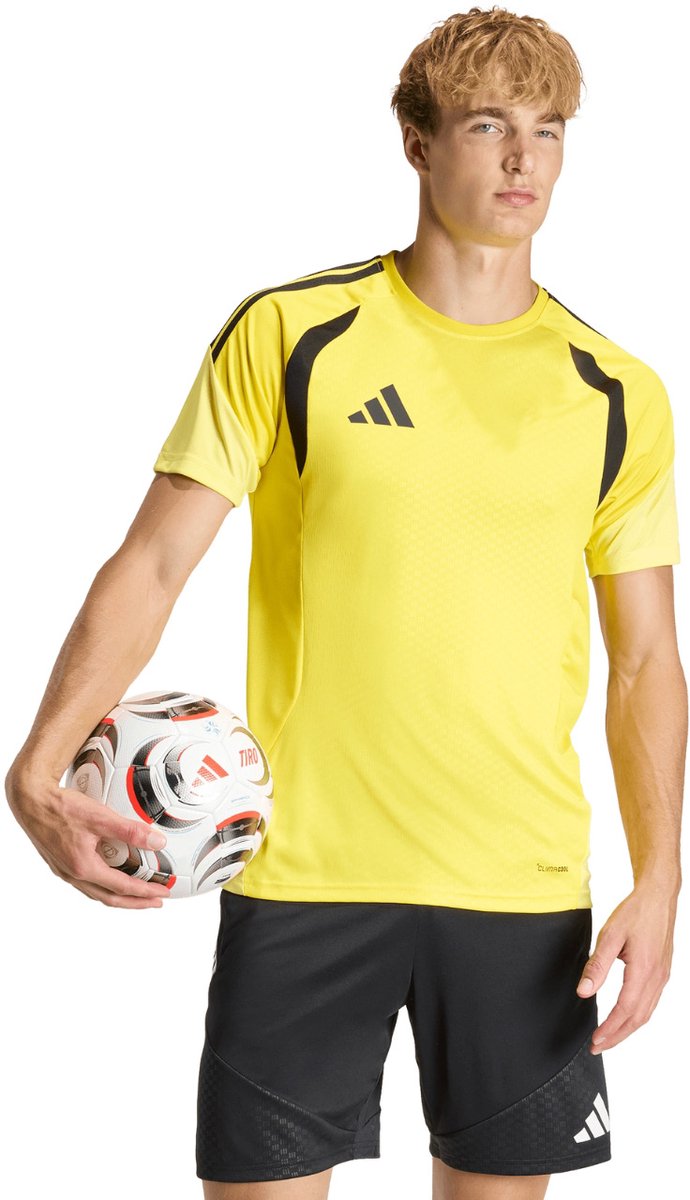 adidas T-shirt Heren Tiro 26 Competition Training Jersey Geel - Maat L