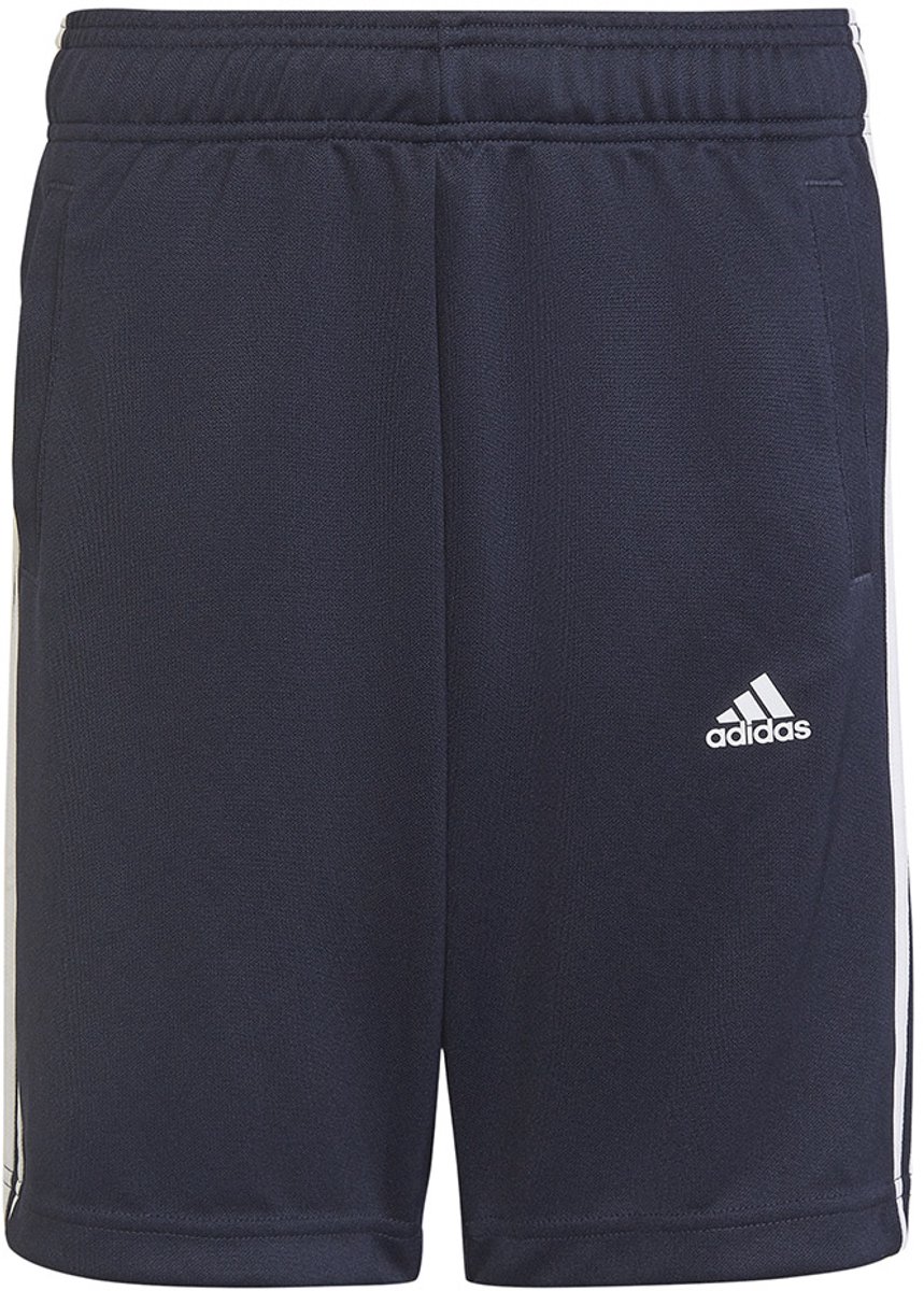 adidas Short Kinderen Designed 2 Move 3-Stripes Shorts Blauw