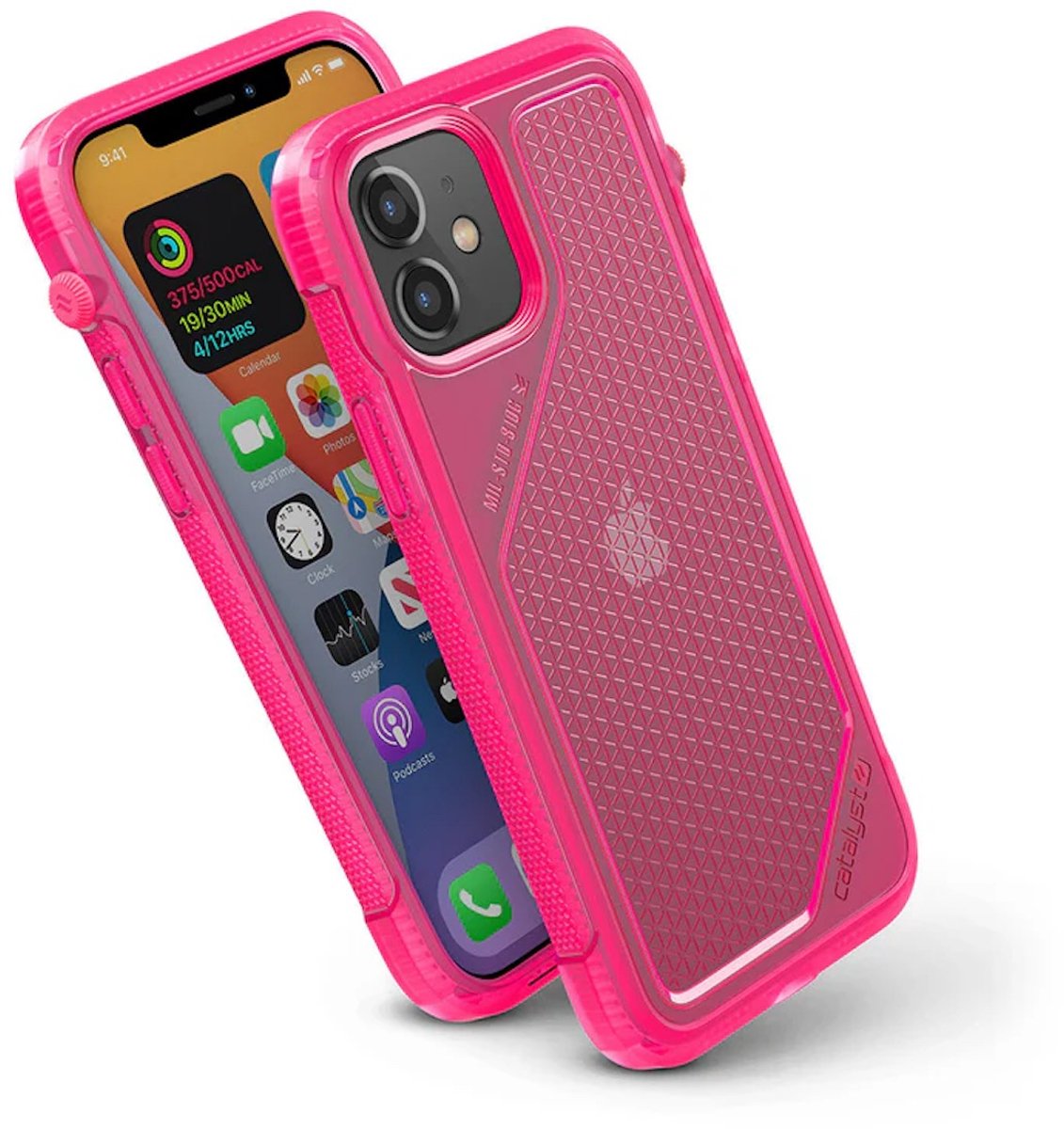 Catalyst Vibe Hoesje iPhone 12 Neon Roze