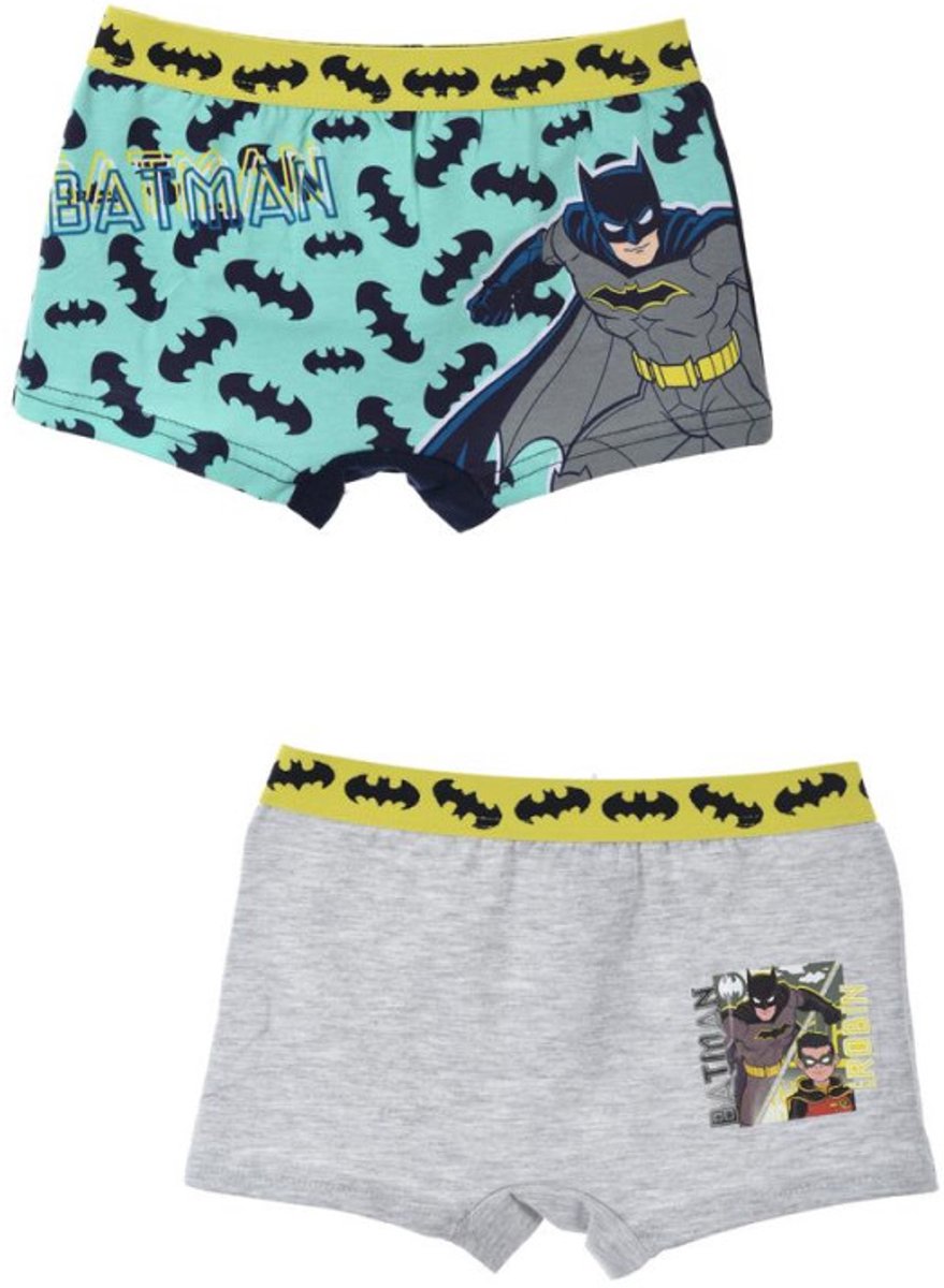 Batman kinderboxershorts 2 stuks/verpakking 6/8 jaar