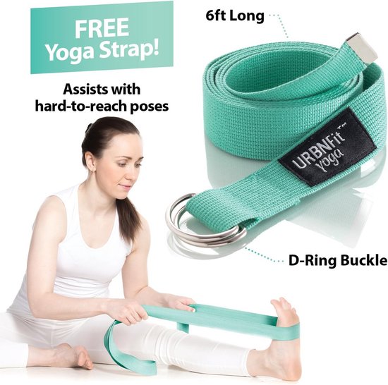 Yoga Wheel voor Flexibiliteit en Backbends - Ondersteuning voor Stretchen en Inversies - Perfect voor Thuistraining — afbeelding 4