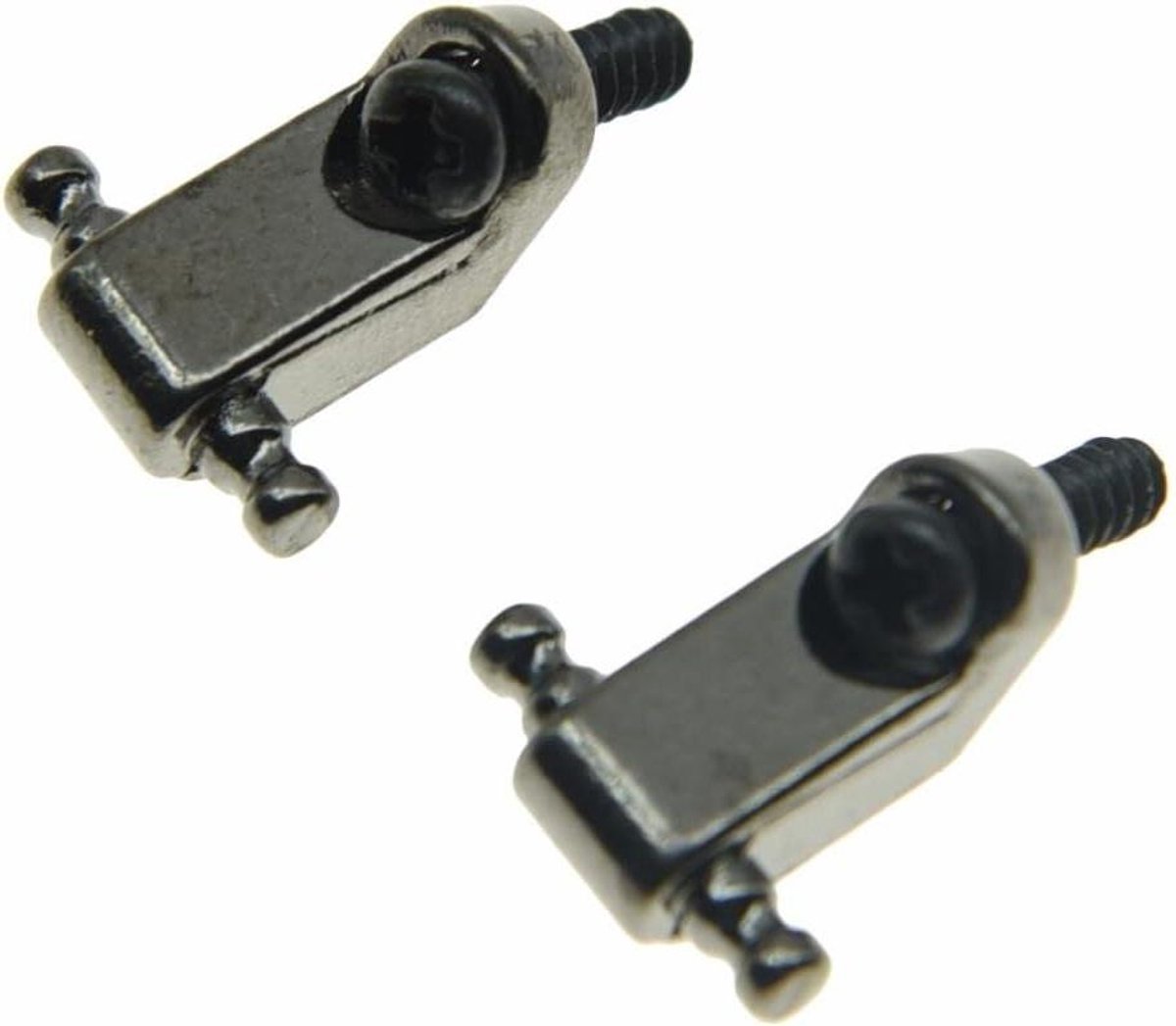 2 stuks Gitaar String Trees - Retainer voor Strat en Tele Gitaren - Zwart