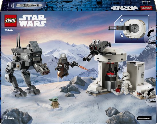 LEGO® Star Wars™ L'attaque de l'AT-RT™ – Ensemble de construction avec figurine LEGO du Mandalorien™ et Grogu™ – à partir de 7 ans – 75444