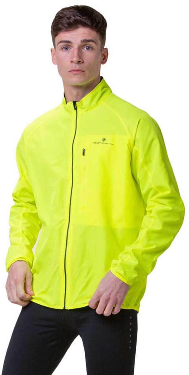 Ronhill Core Jacket Heren - sportjas - geel/zwart - Mannen - XXL