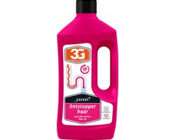 3G Professioneel Expert Ontstopper haar - 1000 ml - Haarontstopper - Afvoer Ontstopper - Riool Ontstopper - Vloeibare Ontstopper - Badkamer - Doucheputje