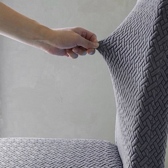 Set Stretch Stoelhoezen van Deconovo — afbeelding 2