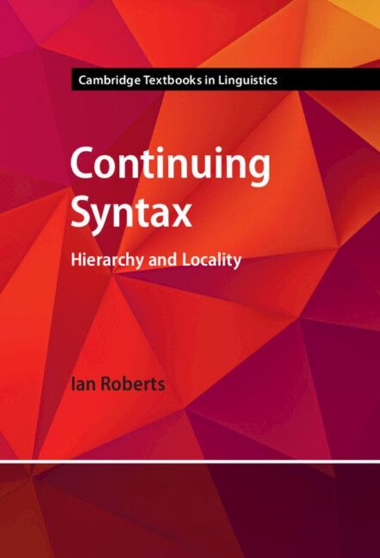 Cambridge Textbooks in Linguistics - Continuing Syntax - cover
