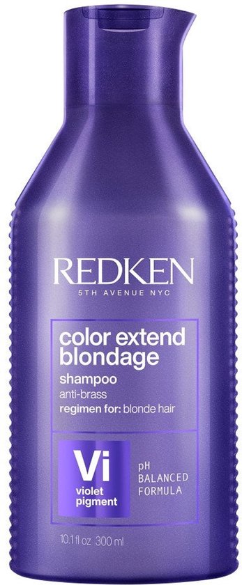 Redken Blondage Shampoo - Zilvershampoo voor het neutraliseren van ongewenste tinten - 300 ml