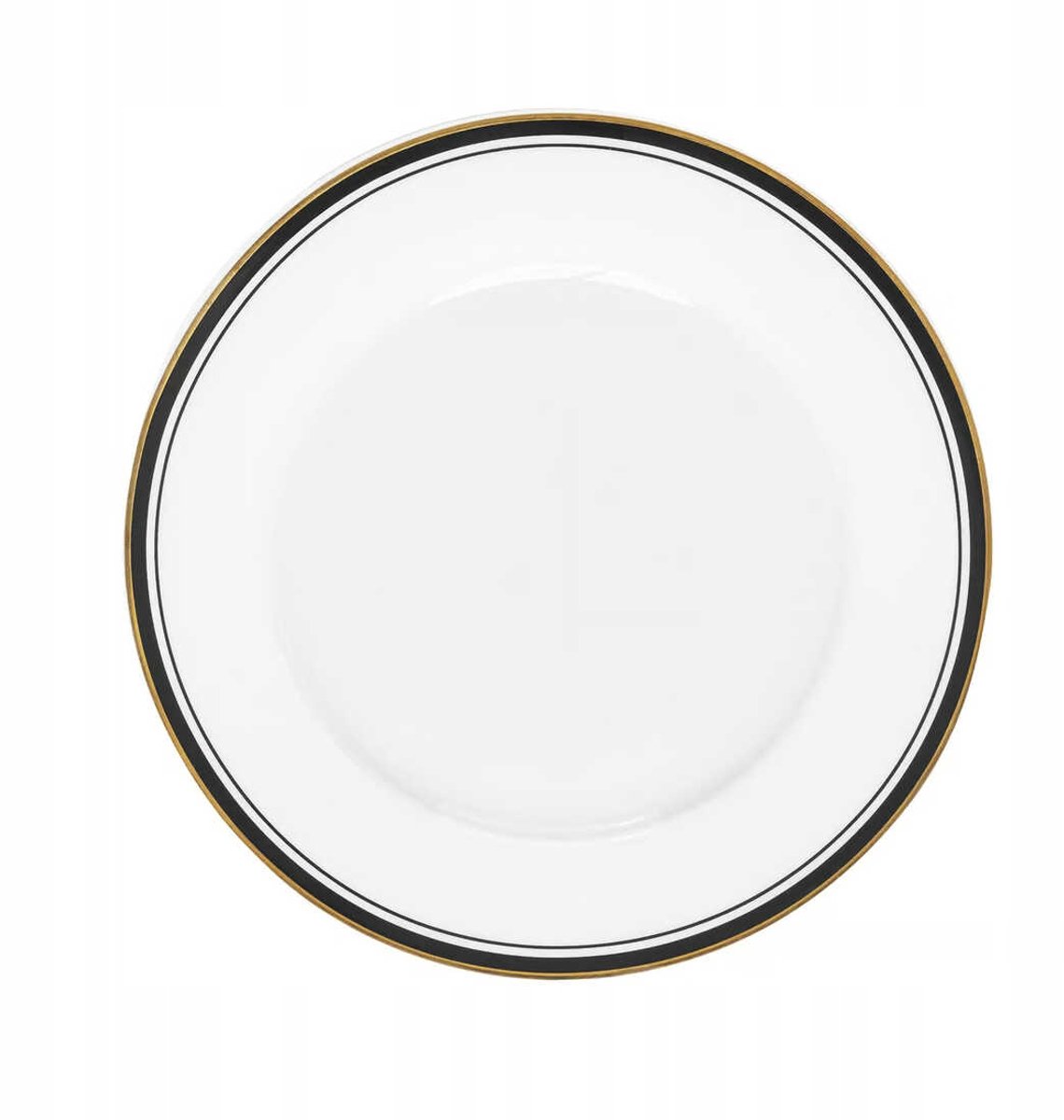 Ambition Art Deco Dessertbord 19 cm - Elegant Wit Porselein
