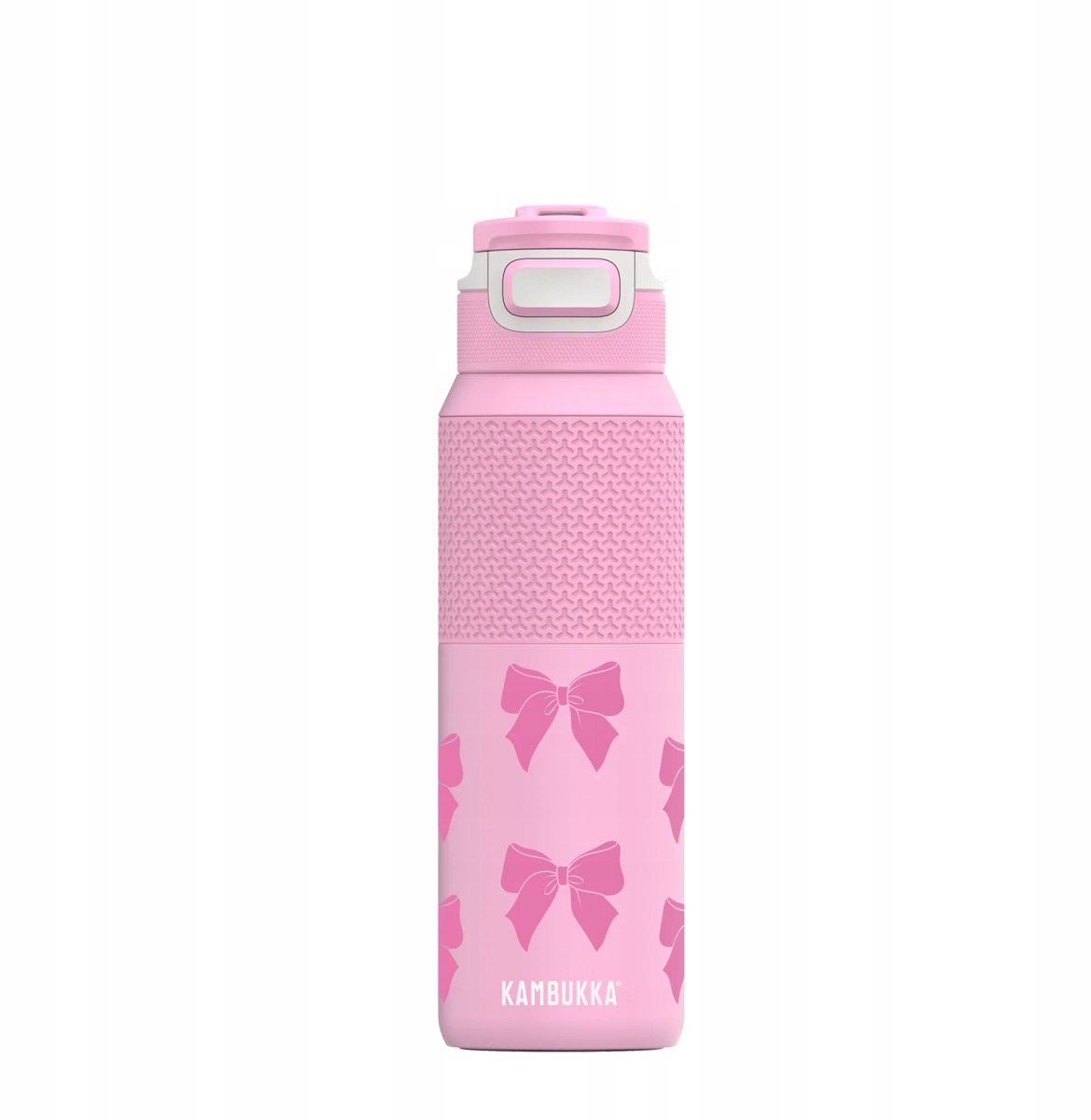 Kambukka Elton Baby Girl Thermosfles 1L - Roze, 3-in-1 Dop