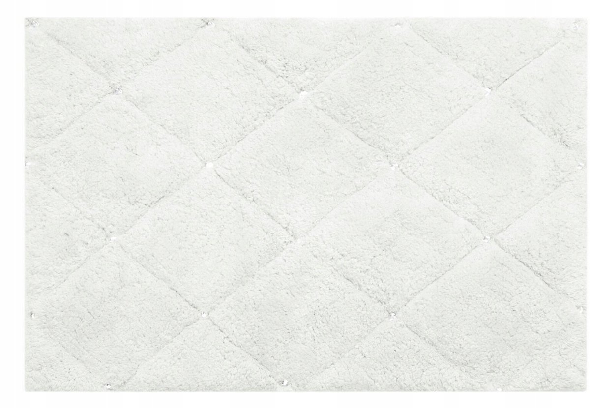 Chic 2 Katoenen Badmat 50x70 cm - Wit
