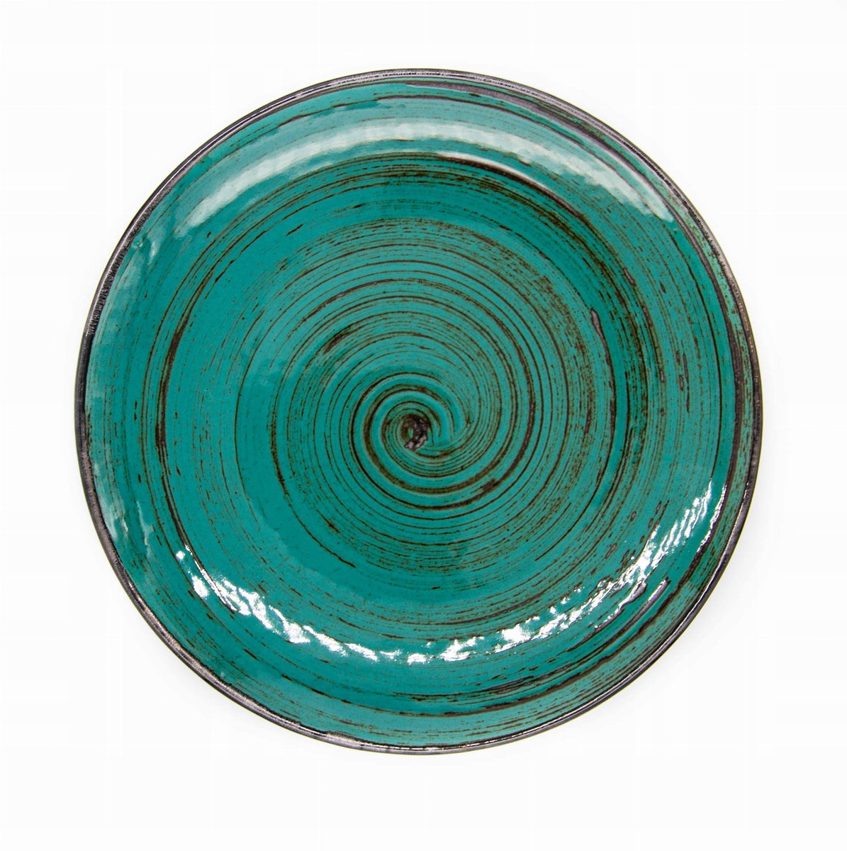 Bogucice Nostalgia Emerald Dessertbord 22 cm - Aluminiumoxide porselein