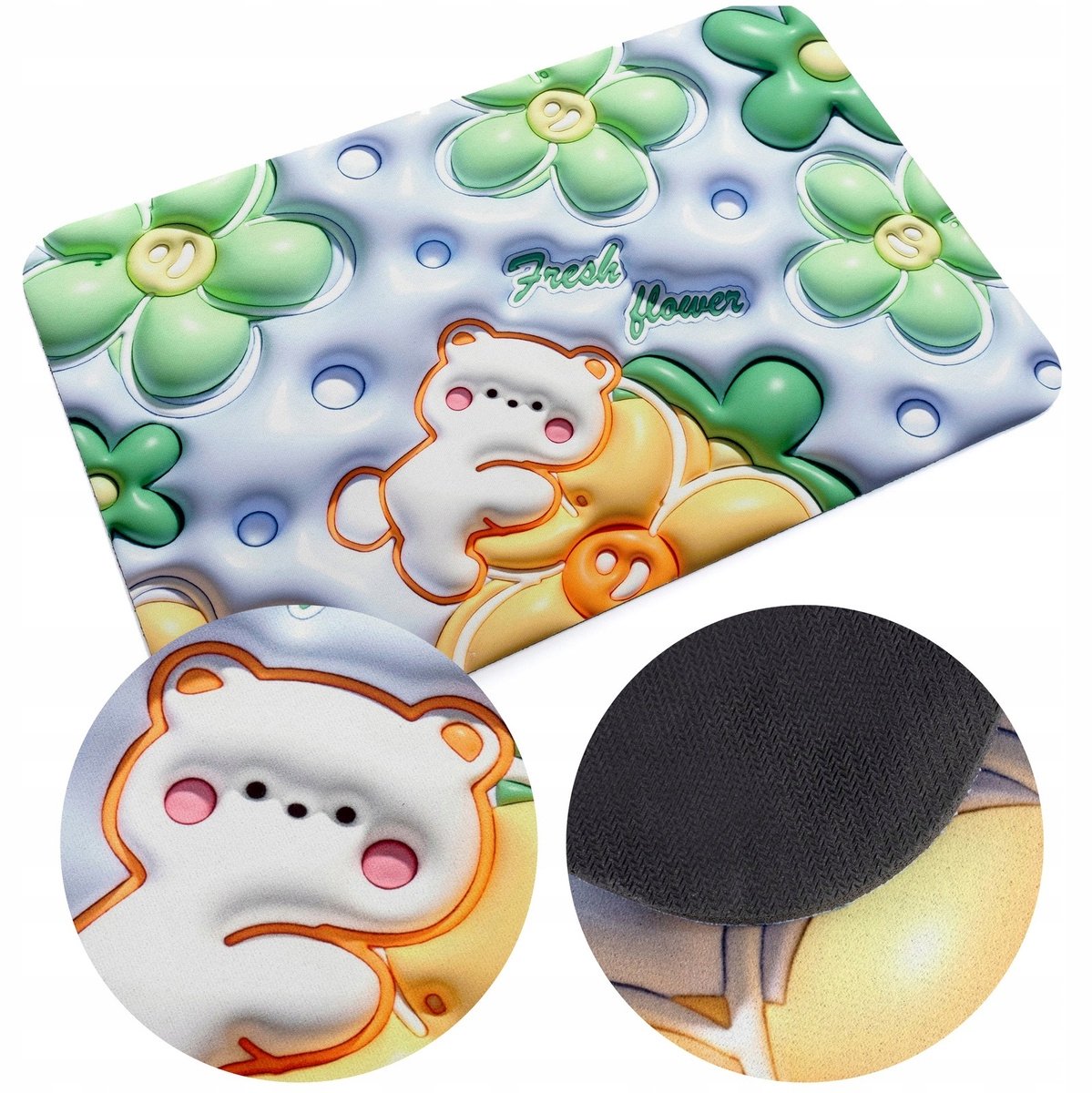 3D Antislip Badmat Magic 38cm - Absorberend & Kindvriendelijk