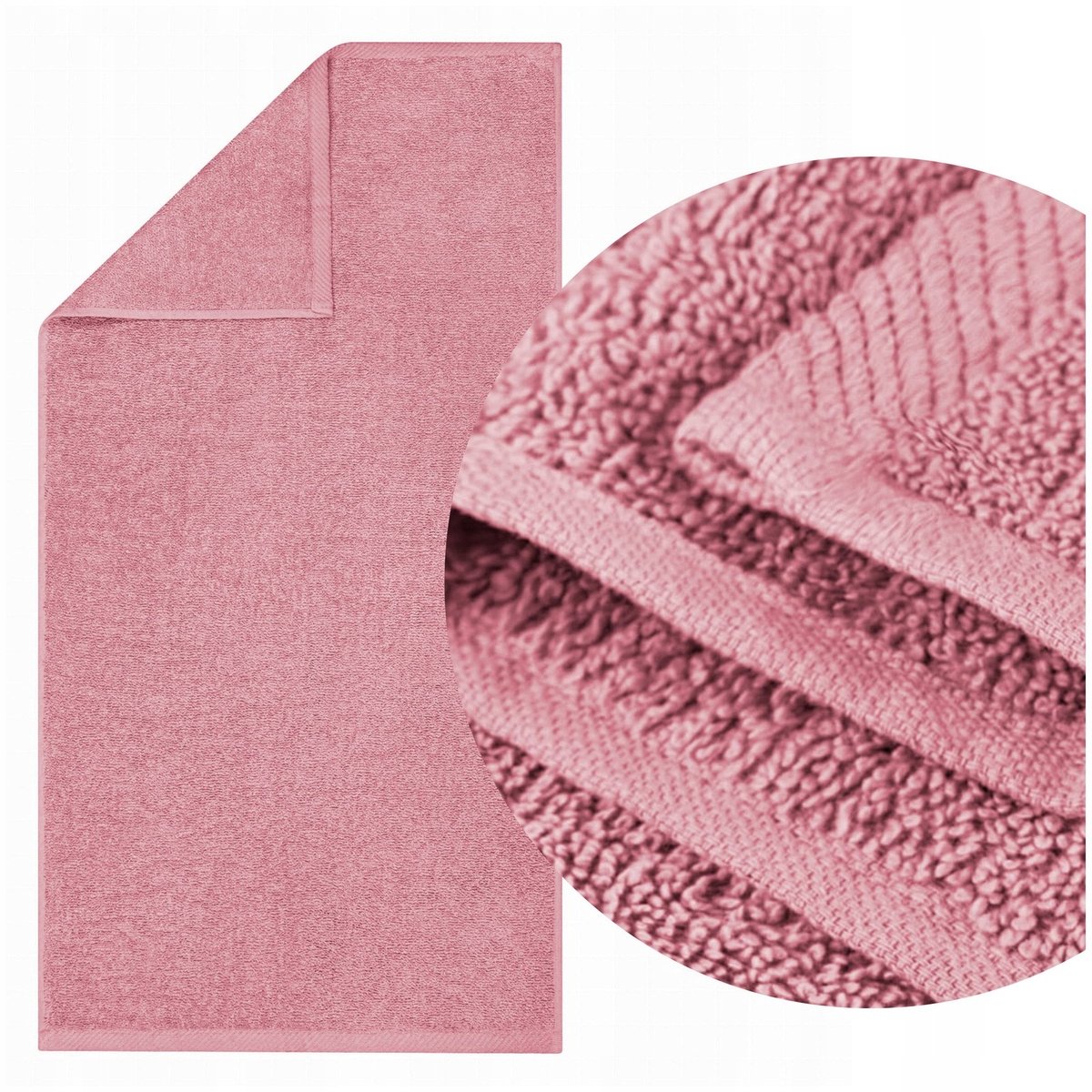 Bari Badhanddoek 50x100cm Katoen 500g/m² Zacht & Absorberend