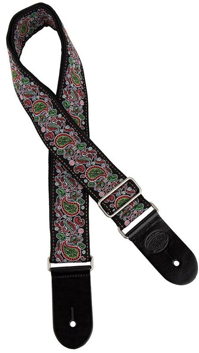 Gaucho GST-196-02 Traditional Series gitaarband – Groen/Rood