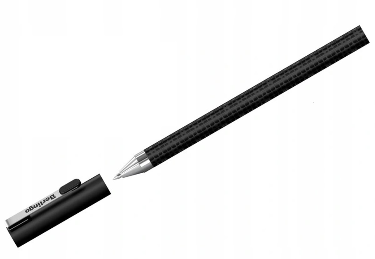 Berlingo Blauwe Pen met Dop - Vloeiend Schrijven met Smart Ink