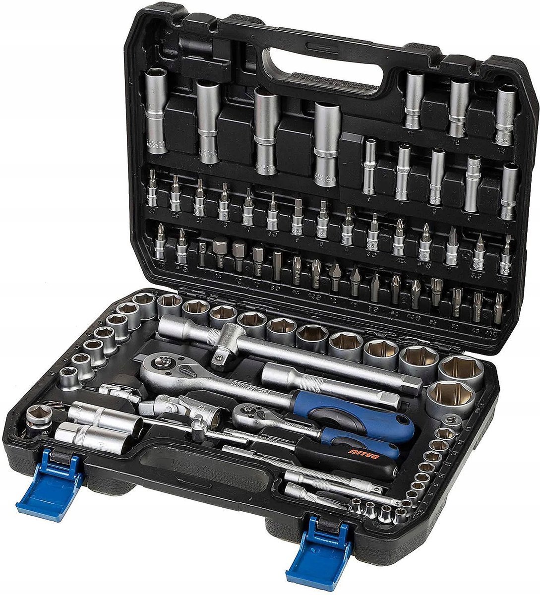 NITEO 94-delige Ratel & Dop Set met Accessoires in Koffer