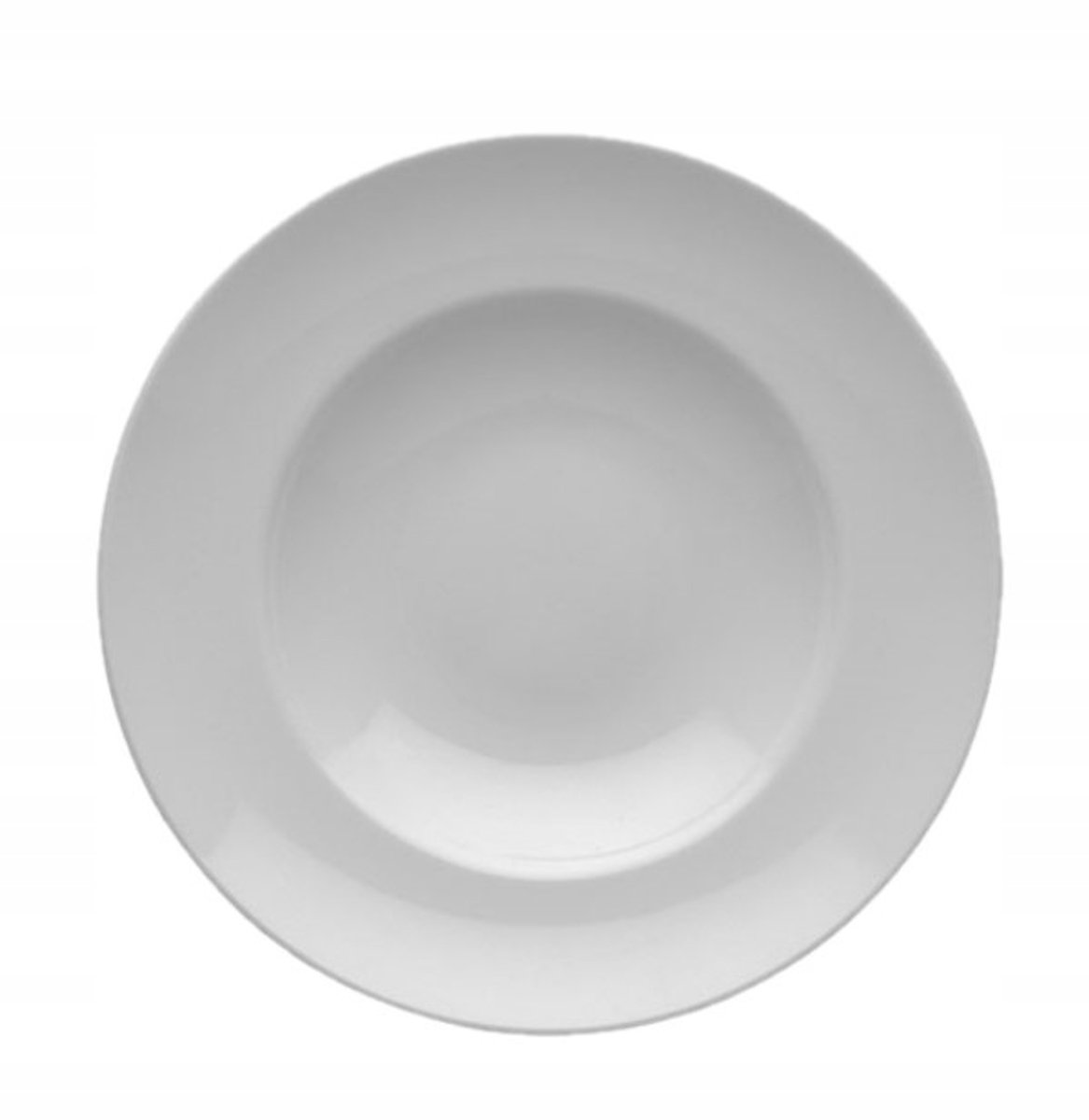 Lubiana Kaszub Diep Bord 27cm Wit Porselein - Vaatwasser & Magnetron