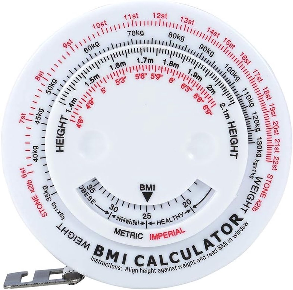 BMI Meetlint voor Nauwkeurige Lichaamsmetingen en Gezondheidsmonitoring