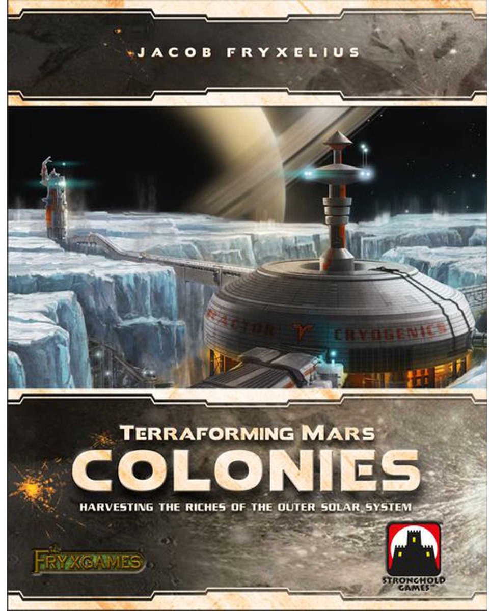 Stronghold Games Terraforming mars: colonies - engelstalige uitbreiding - bordspel