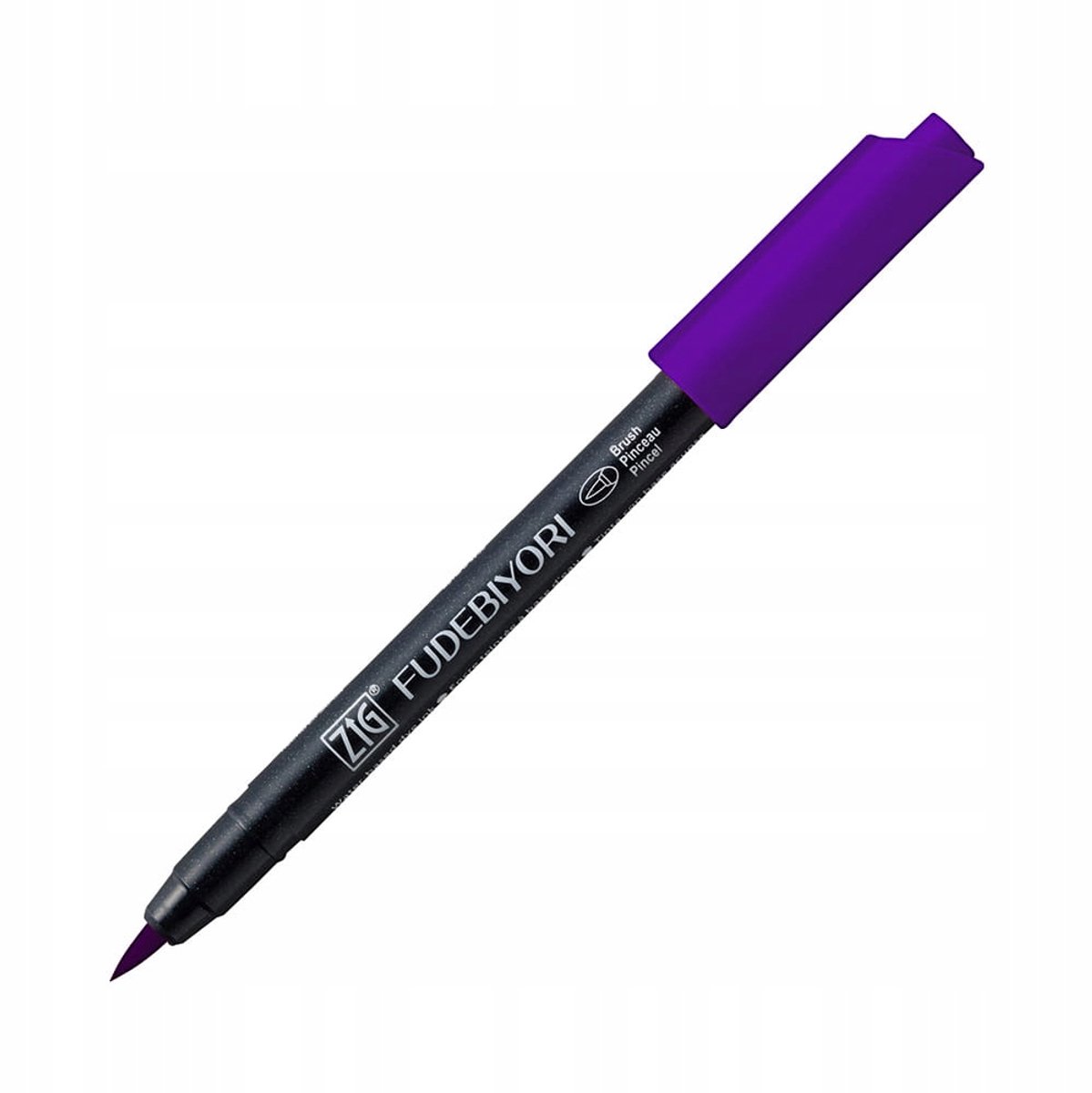 Kuretake Fudebiyori Brush Marker Diep Violet